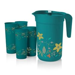 Tupperware Cups And Pitcher 2L