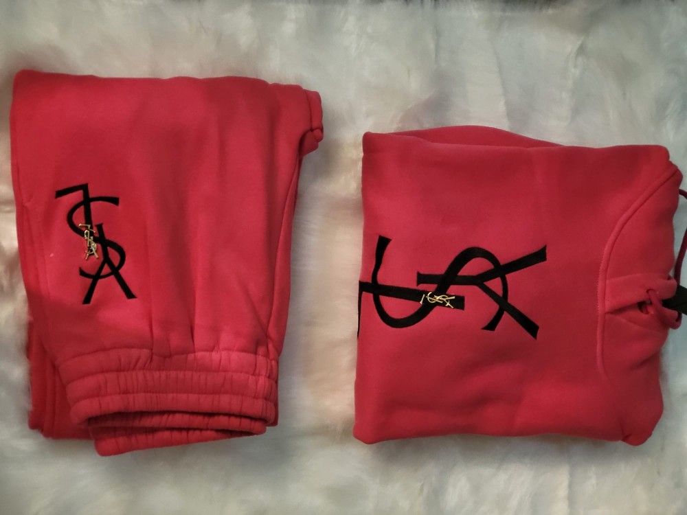 2pcs Pink Color YSL Tracks 