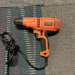 Black And Decker 5.2 Amp Electric Drill. 