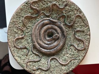 Decorative ceramic wall hanging play