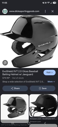 XVT 2.0 Evoshield Batting Helmet
