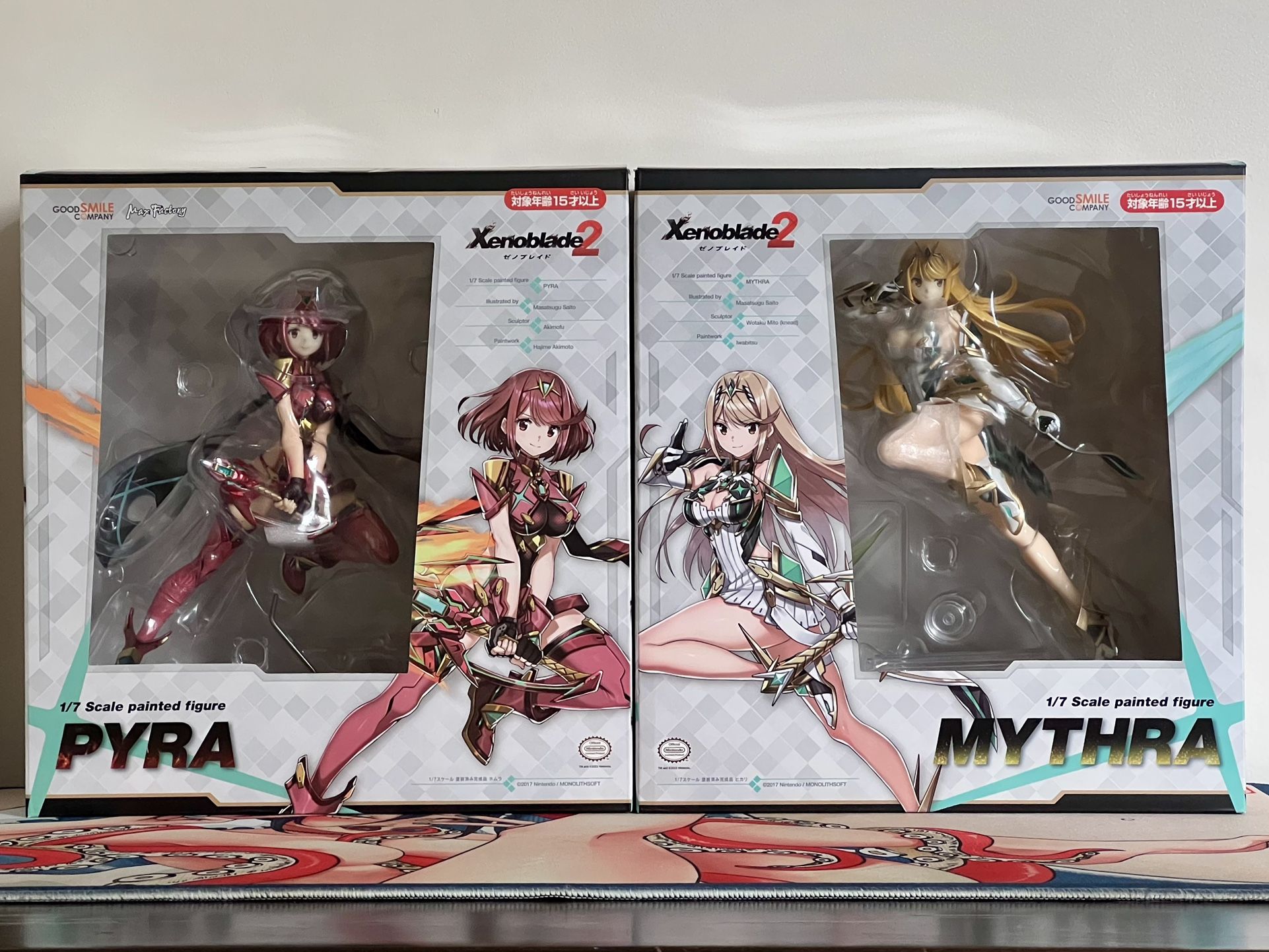 Xenoblade Chronicles 2 Pyra & Mythra Figure Set