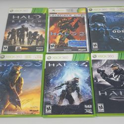 Xbox 360 Halo lot
