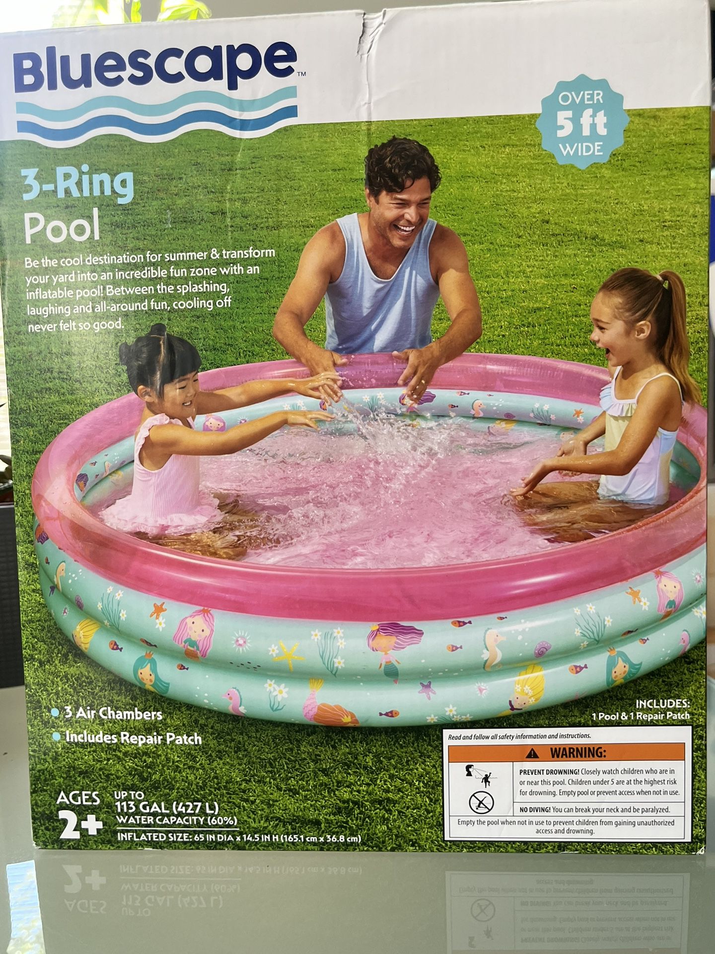New Bluescape 3-ring Pool