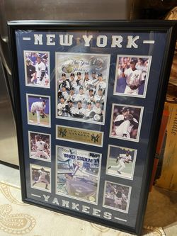New York Yankees 2007 Memorabilia Frame