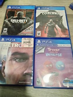 Sony PS4 PlayStation 4 Games $12 Each VR