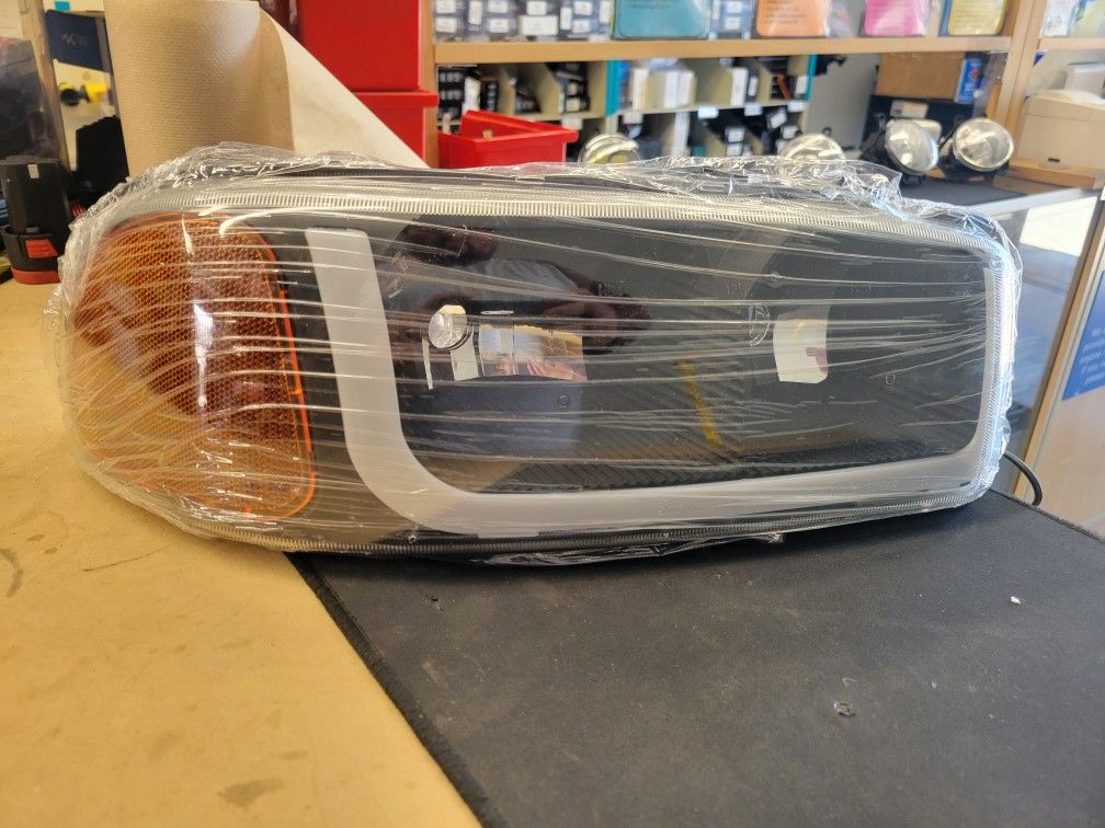 GMC Sierra Headlights 