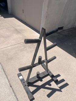 Olympic weight tree rack for weights