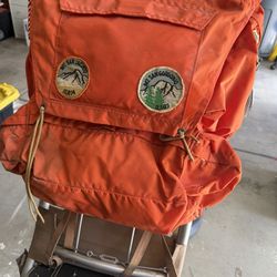 Hiking backpack vintage 1970s