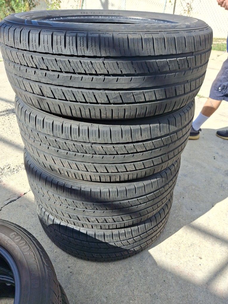 Set 235 55 20 Falken Prog 5 Used Don't Install