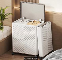 Storage Box with Lid and Wheels