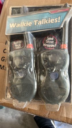 Walkie talkies