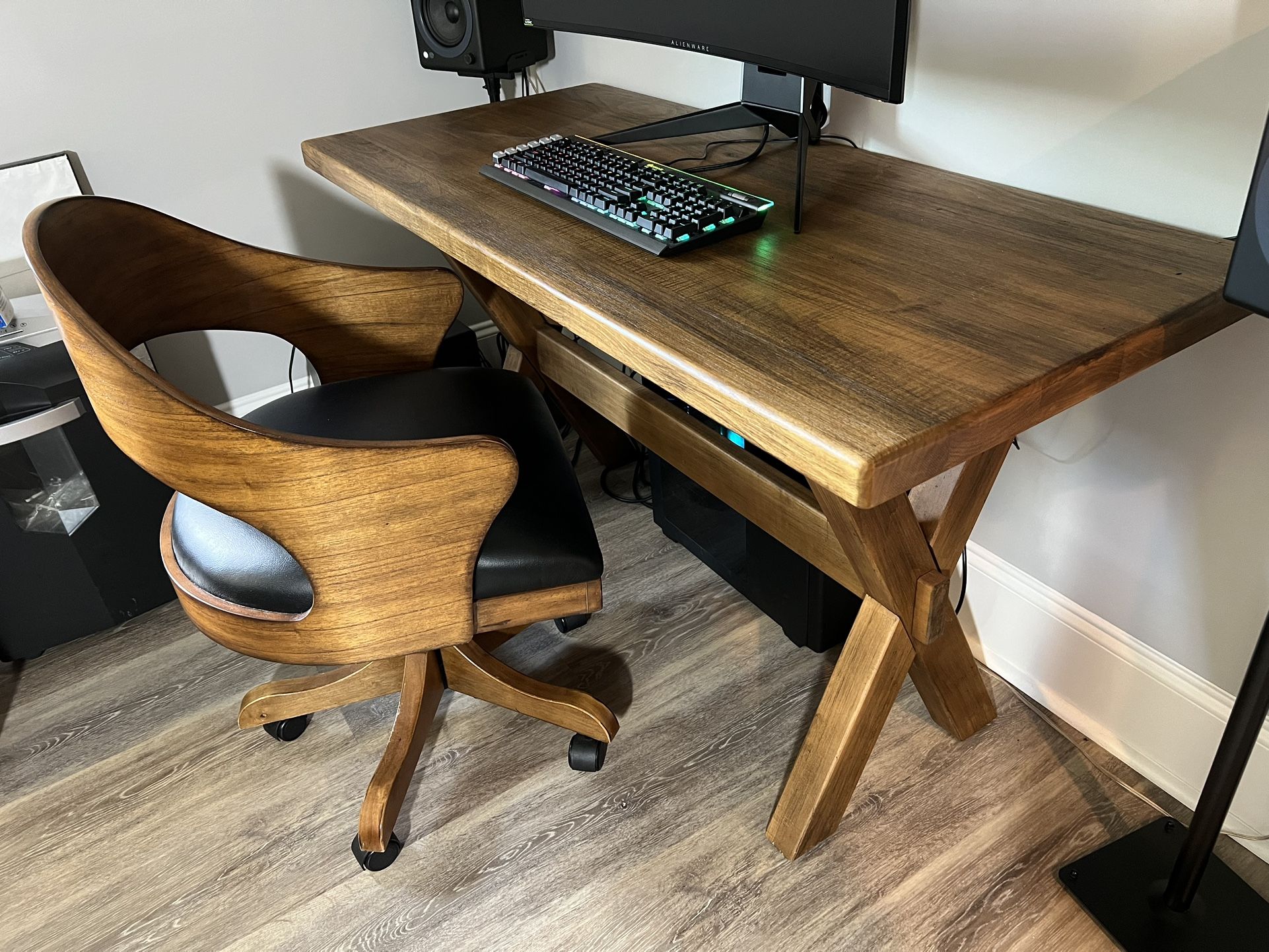 Stunning Solid Maple Desk