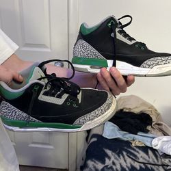 Jordan 3 Pine Green Gs Size 7