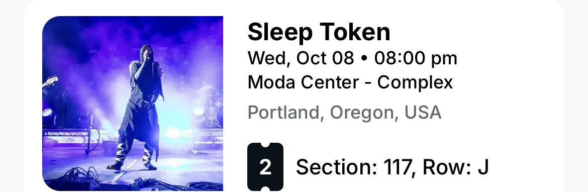 Sleep Token Concert