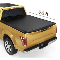 KS #081617 YITAMOTOR® Soft Tri-fold 2015-2022 Ford F-150, Styleside 6.5 ft Bed Truck Bed Tonneau Cover #CETCTC-2015