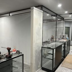 Smoke Shop Bullet Proof Glass Installation 