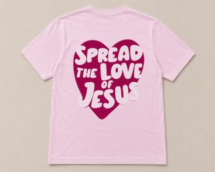 Shirt christian -spread the love of jesus