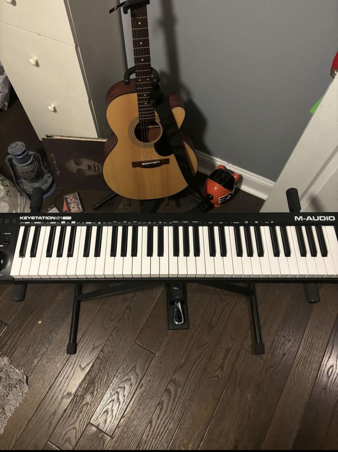 Piano, M-Audio Keystation 61 MK3 MIDI Keyboard (READ DESCRIPTION)
