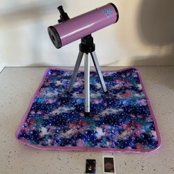 American Girl Doll Luciana’s Telescope Projector Set Complete
