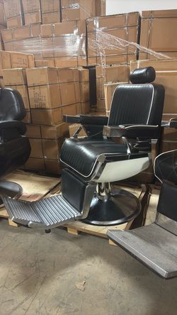 Used heavy duty barber chair