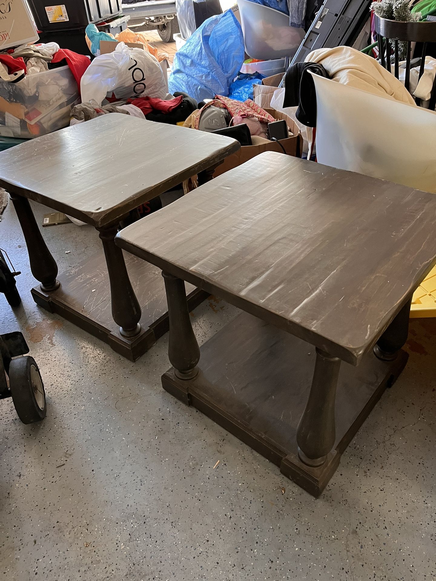 End Tables Grey Solid For Free 2