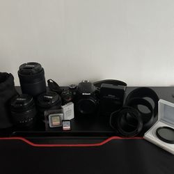 Nikon D3400 With 3 Lens