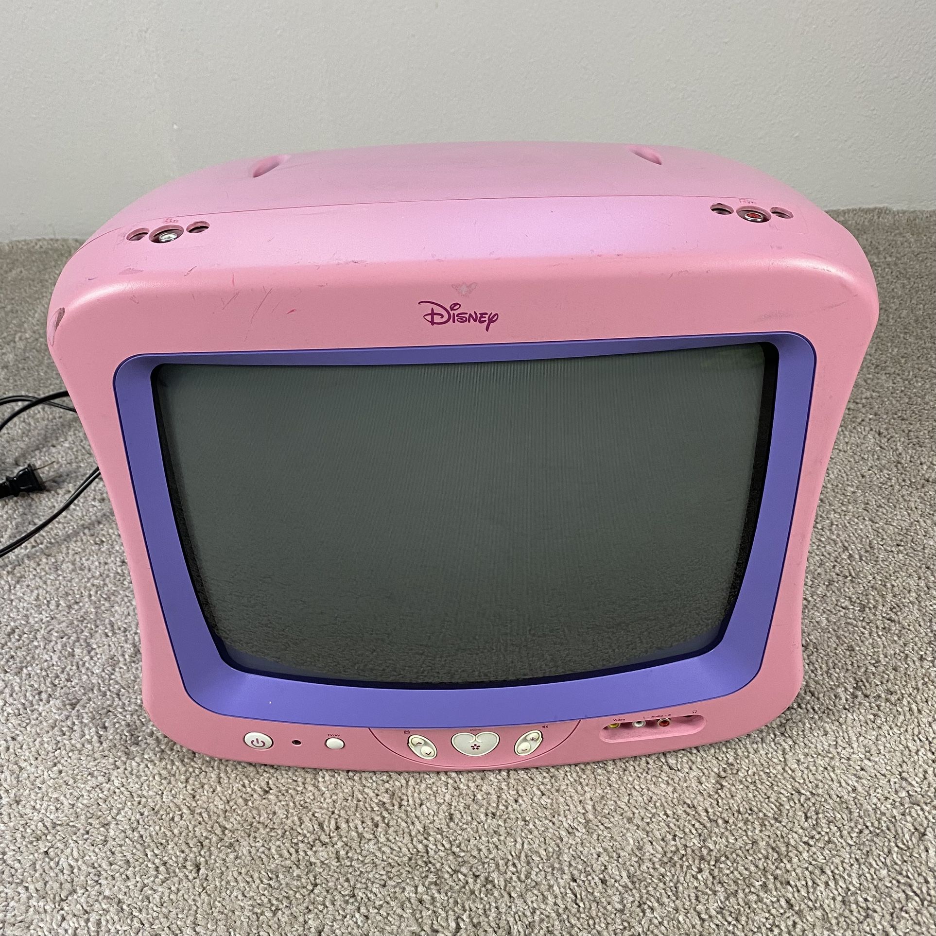 Rare Disney Princess CRT tv