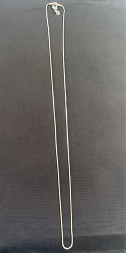 .925 Sterling Silver Snake Chain “23”