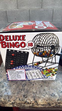 Regal Bingo Deluxe Bingo 18 Game Set