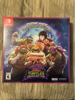 Teenage mutant Ninja turtles Splintered fate SEALED Nintendo switch
