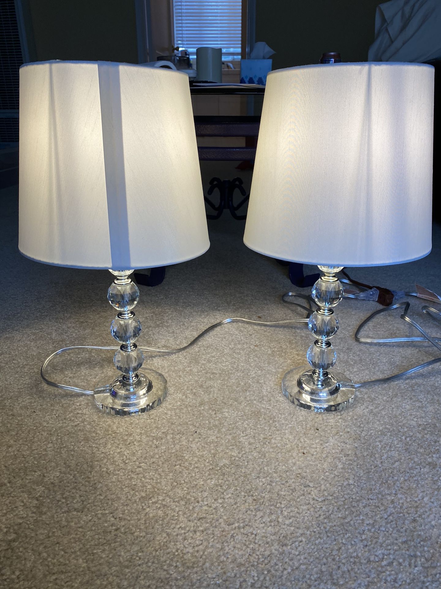 Clear Glass Table Lamps