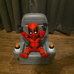 Baby Deadpool Popcorn Bucket & Drink Combo Regal Exclusive BRAND NEW