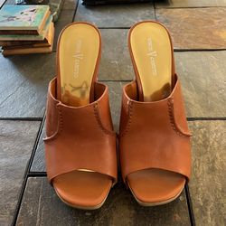 Worn Once - Beautiful Vince Canuto Leather Shoes Size 9