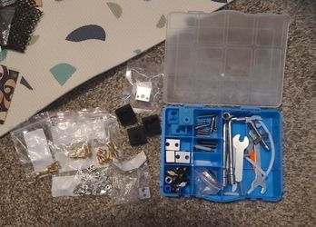 3d printer parts lot nozzles, heat block, socks, tubes, heat breaks, pneumatic fittings