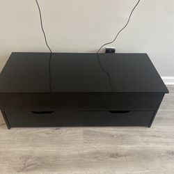 Black Storage Coffee Table
