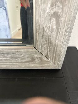 Gray Mirror 45 X 33.5