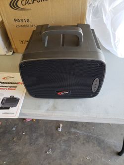 P A SYSTEM CALIFONE PA310 OPEN BOX NEVER USED