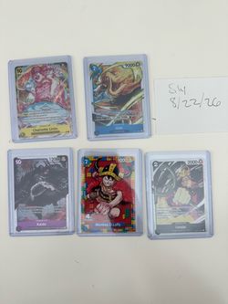 One Piece TCG Card Lot