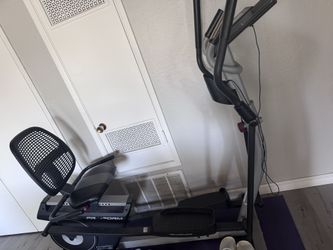 Pro Form Elliptical And Recumbent Bike 
