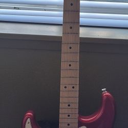 2006 Fender Standard Stratocaster Left-Handed - Red - MIM