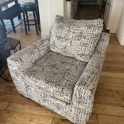 Pattern Oversized Chair