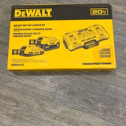 Dewalt Battery S And Fast Rapid Charger Kit Model DCB235- C2