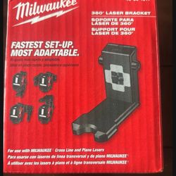 Milwaukee 360 degree Quick Connect  Laser Mount . $45