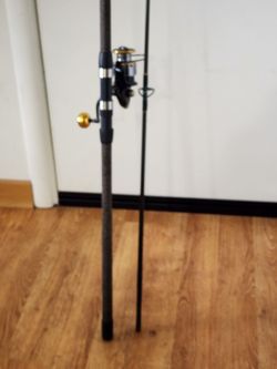 PENN POWER STICK SPINNING POLE WITH HE6000 REEL 11FT 15-30LB LURE WT 3-6OZ  IS LIKE NEW