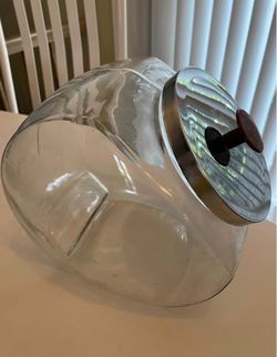 Big old fashioned candy or cookie jar
