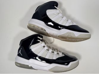 Jordan Max Aura 4 Black White Men’s Size 8.5 AQ9084-011 Basketball Shoes