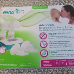 evenflo advanced double electric breast pump
