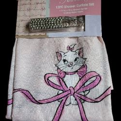 The Aristocats "Marie" 13pc Shower Curtain Set 