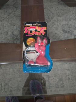 Energizer bunny squeeze drum light collectible item